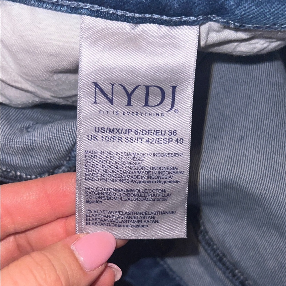BUNDLE NYD Jeans modest denim jeans shorts size 6 - Picture 5 of 5